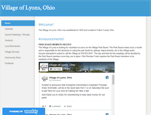 Tablet Screenshot of lyons-ohio.com